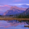 AILS1004 Sunset Vermillion Lakes - Banff, Alberta Canada